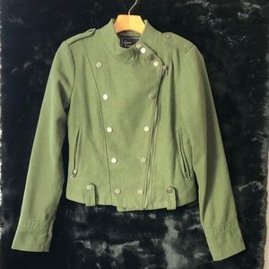 Lane Crawford Green Military style Jacket